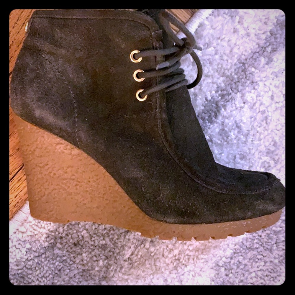 Michael Kors bootie wedges